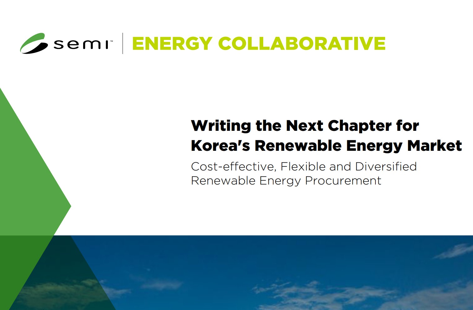 Writing the Next Chapter for Korea's Renewable Energy Market