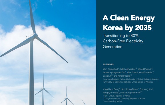 A Clean Energy Korea by 2035 - Transitioning to 80% Carbon-Free Electricity Generation